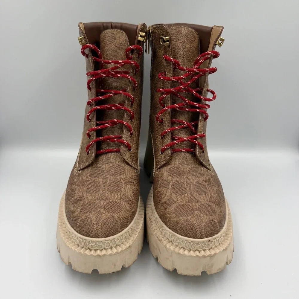 Coach combat boots